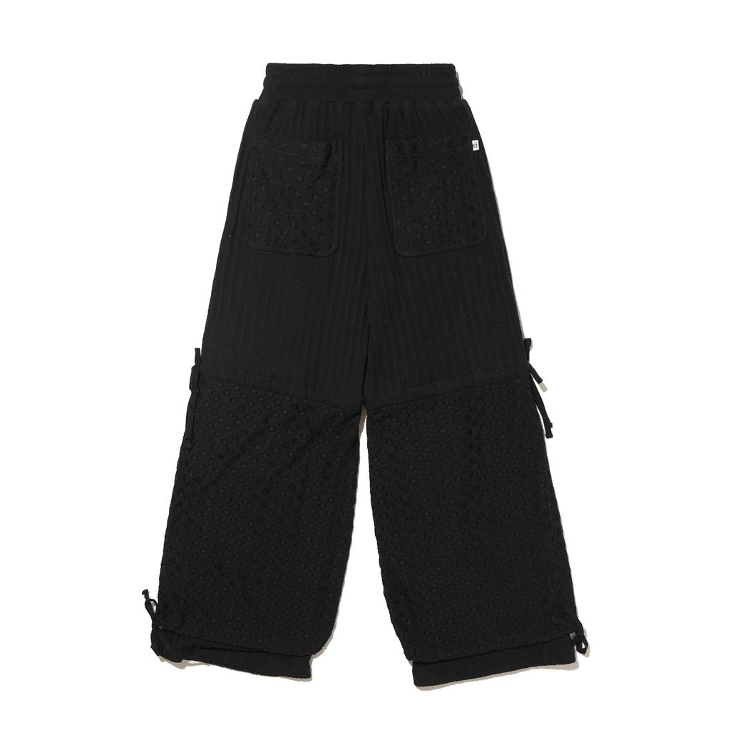 Telelu Layered String Pants Black