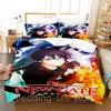 THE NEW GATE Bedding Set Single Twin Full Queen King Size Bed Set Adult Kid Bedroom Duvetcover Sets 3D Print Anime Bed Sheet Set