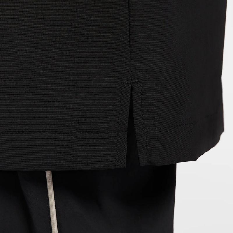 Nike Sportswear Everything Wovens Fashion Simple Beautiful Trendy Short Sleeve Dress Women dresses Black HJ1145-010