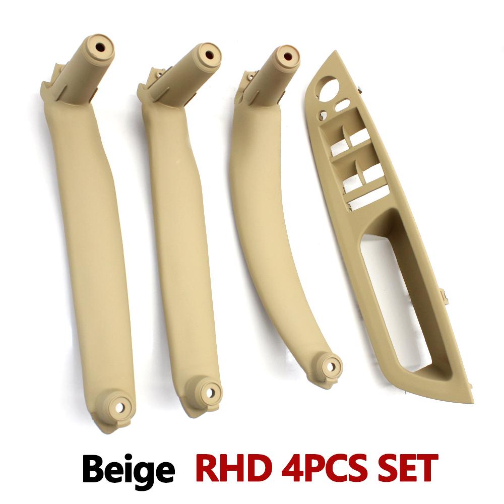 RHD Rechtslenker Innentür Armlehne Leder Pull Griff Komplettset für BMW X5 X6 E70 E71 E72