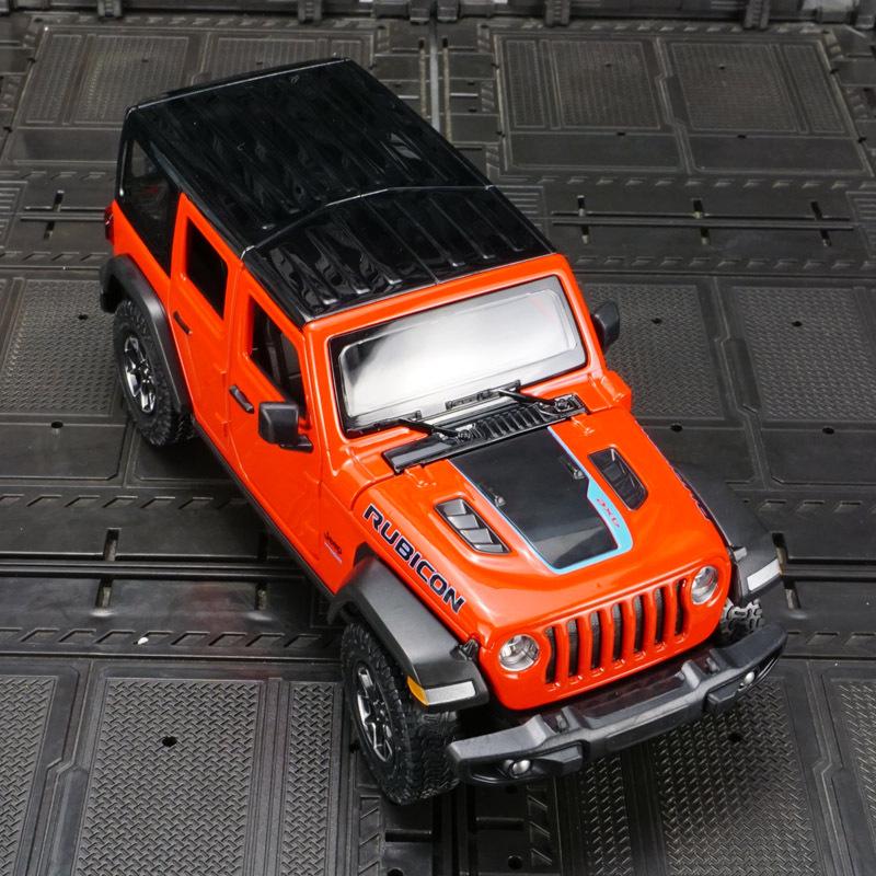 

Starshine 64610 Alloy Jeep Model 3 Toy: Open Doors, Static Car Ornament for Kids