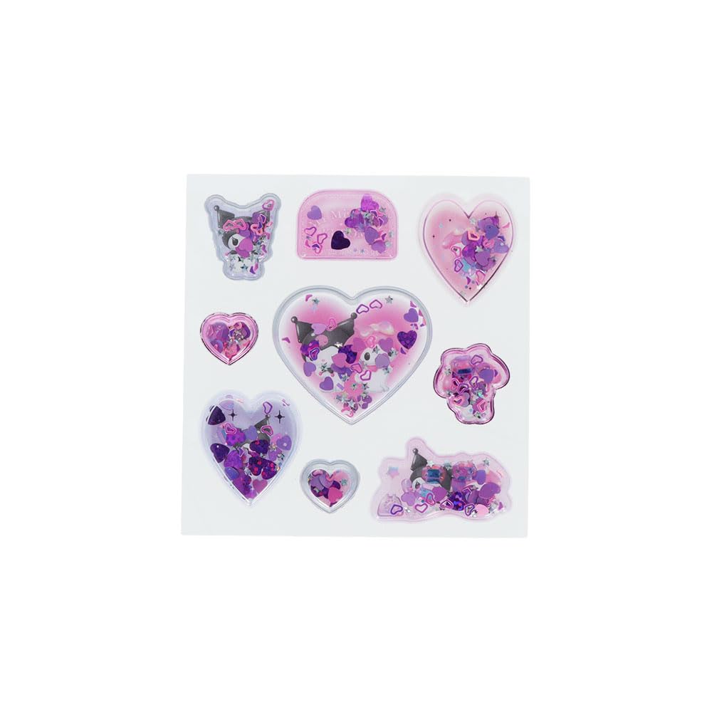 Stationery My Melody Sanrio Characters Goods Stickers Puffy Glitter Dream S8816816 Sun-Star