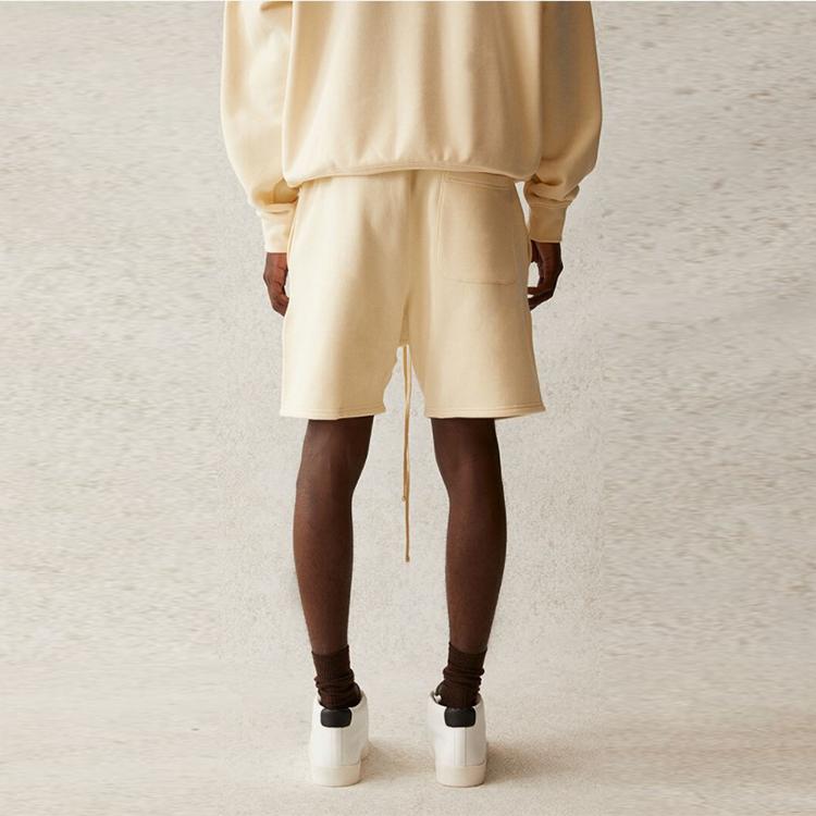 Fear of God Essentials Sweatshorts SS21 Unisex Bottoms Buttercream Cream FOG-SS21-566