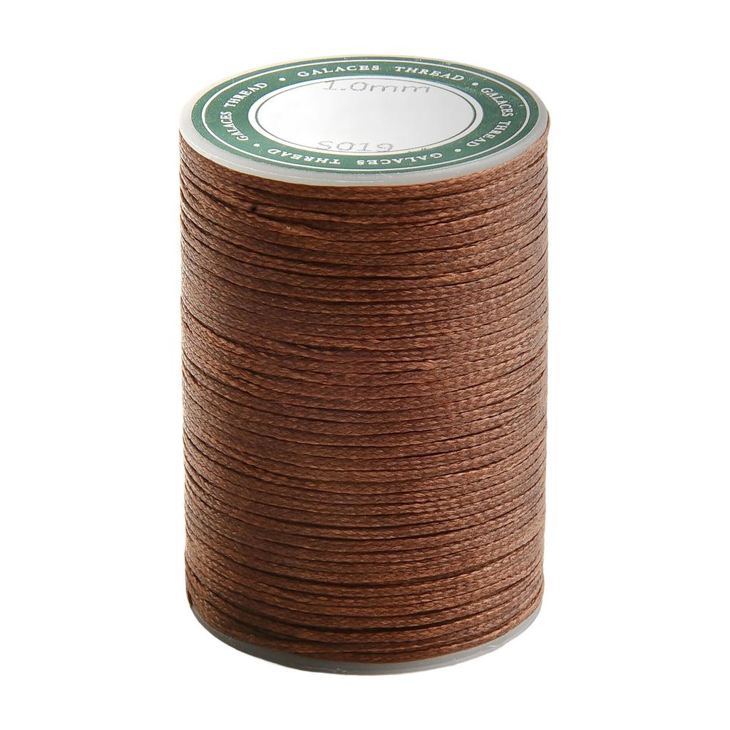 1.0mm 70M Leather Sewing Waxed Thread For Chisel AWL Upholstery Shoes Luggage