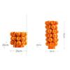 Fruit Relief Ceramic Vase Three-dimensional Orange Handmade Jar Flower Vase Ceramic Handicrafts Flowerpot Home Decoration