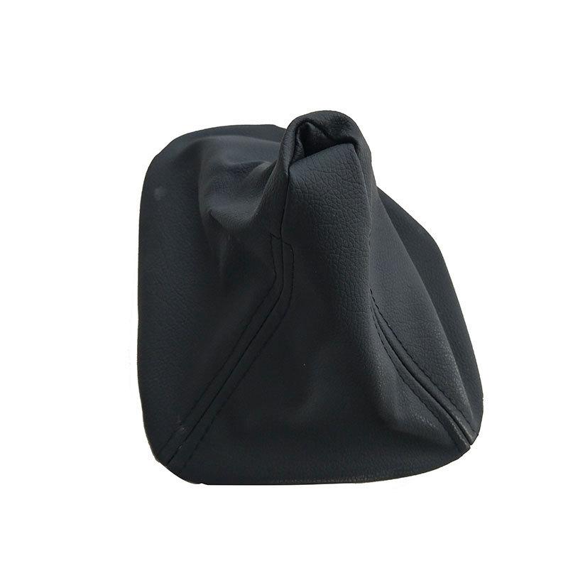 Car Shift Gear Stick Manual Shift Boot Black Leather Boot For BMW E39 Car Styling