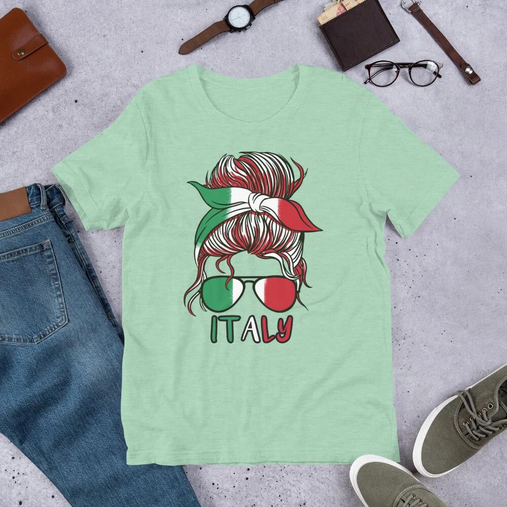 Italy Gifts | Italy Lover Shirt | Italian Woman Tshirt | Hello Italy t-shirt 3XL