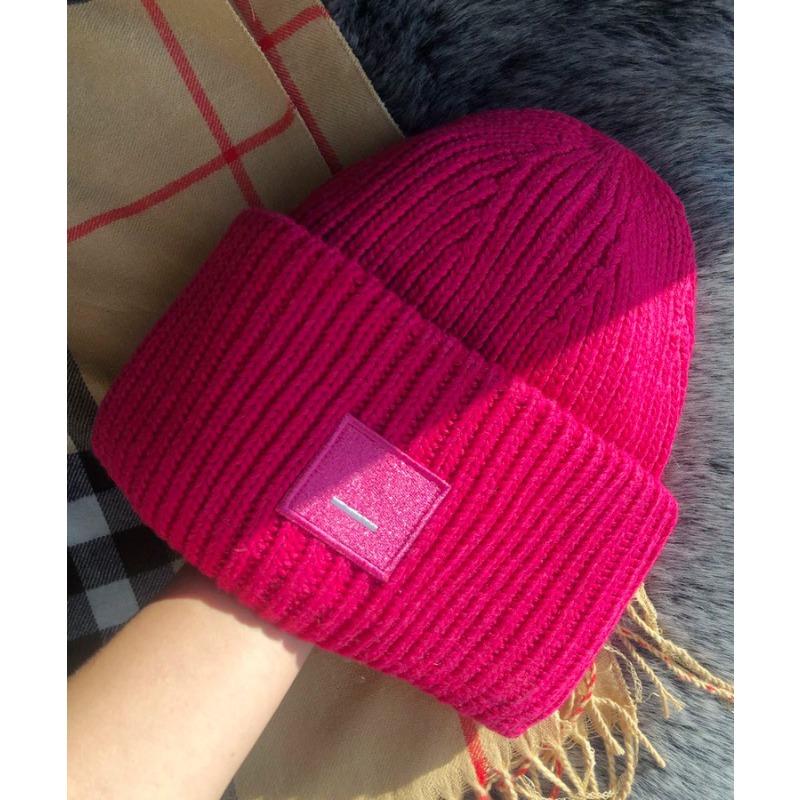 

Шерстяная шерстяная шапка квадратная смайлик шапка осень и зима утолщенная мужская сотня теплая шапка пара вязаная шапка женская шапка one size розы красного