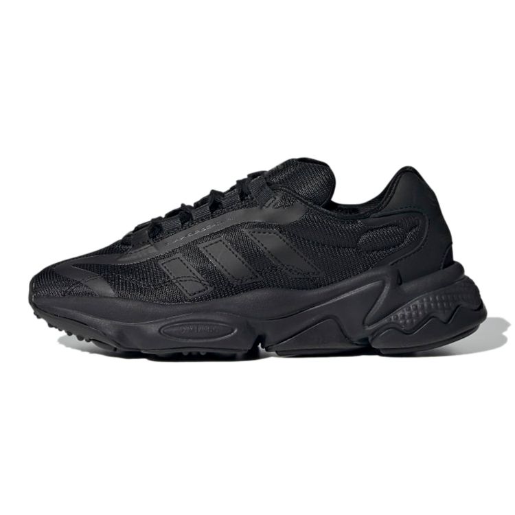 Adidas Originals Ozweego Pure J Cushioning Non-Slip Retro Sports Shoes Kids Sneakers Black Q47257