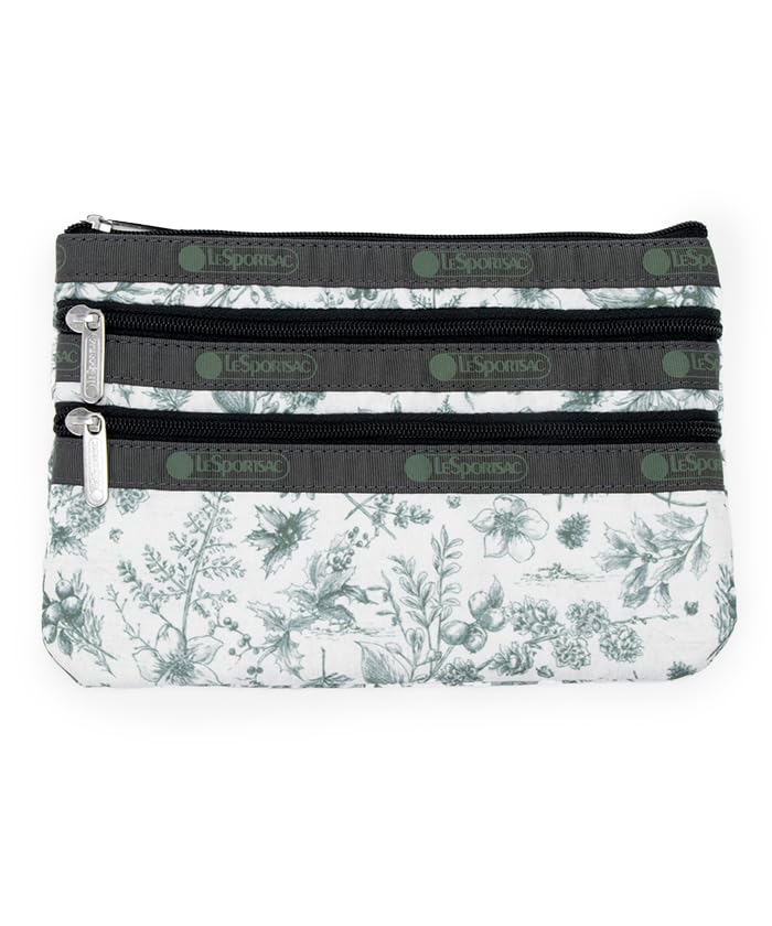 

Мешочек 3ZIP Olive Holiday Toile de Jouy [LeSportsac] [Официальный] COSMETIC/7158