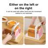 Bread Slicer for Homemade Bread Adjustable Foldable Bread Cutter with Equispaced Slots And Stable Holder Kitchen Gadget for Even Slices Sandwiches