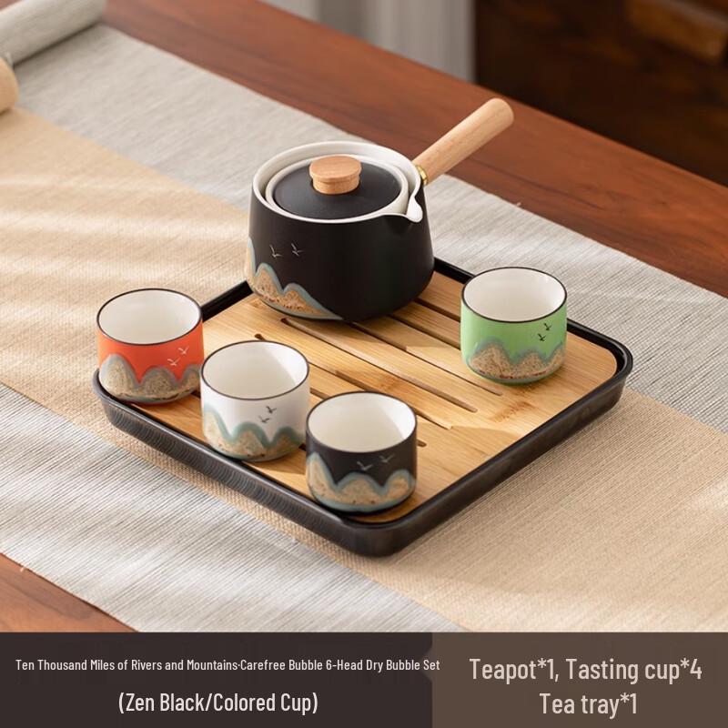 Rotating Automatic Teapot Set