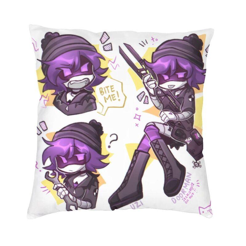 Custom Murder Drones N And Uzi Doorman Pillow Case Decor Home Nordic Cushions For Sofa Square Pillowcase