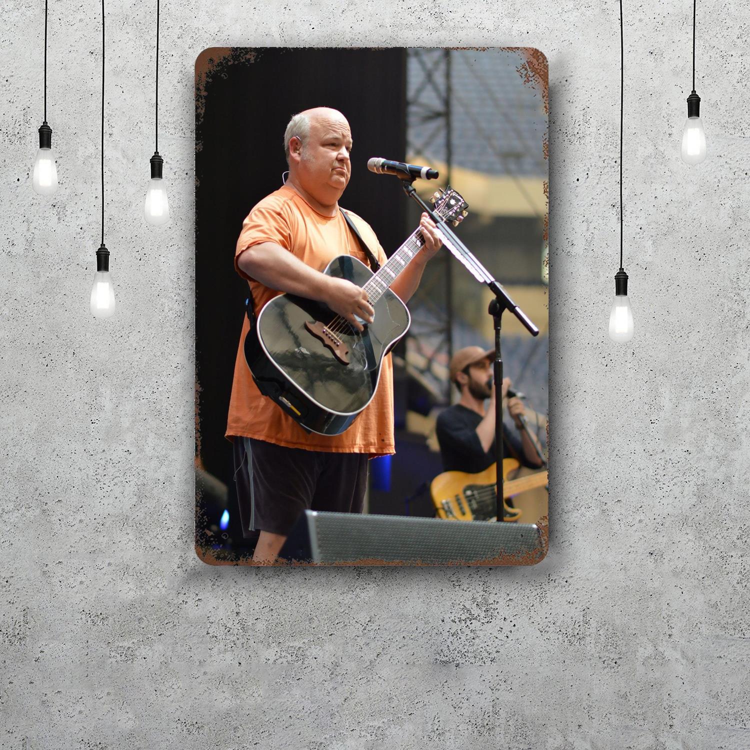 

Tenacious D Decor Poster Vintage Tin Sign Metal Sign Decorative Plaque for Pub Bar Man Cave Club Wall Decoration 20x30cm（7.8x11.8inch）