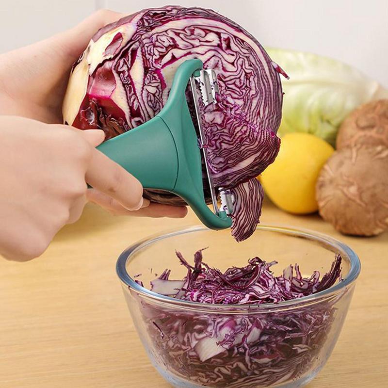 Double-headed Cabbage Slicer Vegetable Cutter Cabbage Grater Salad Potato Slicer Melons Carrot Cucumber Shredder Kitchen Gadgets