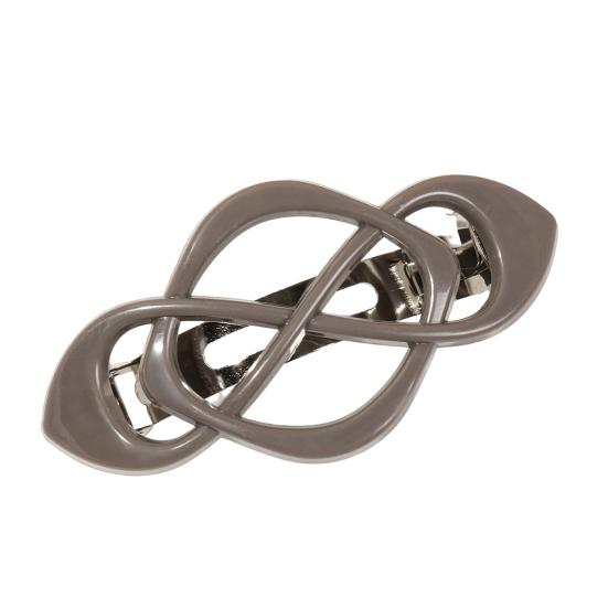 Vintage Französische Haarspange Chinesische Knotenform Metallfeder Haarnadel Rutschfest Starker Halt Hinterkopf Haarspange Haaraccessoires