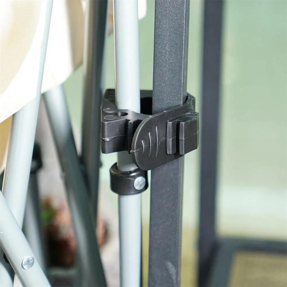 2Pcs Quick Fastener Mounting Clamp For Trailers ATV Home Accessories 1.18"-1.42