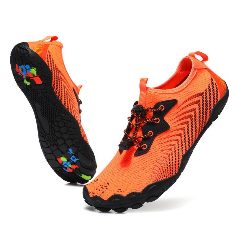 New Beach Socks Shoes Men's and Women's Swimming Floating Diving Shoes Wading Creek Shoes Soft-soled Running Yoga Fitness Shoes