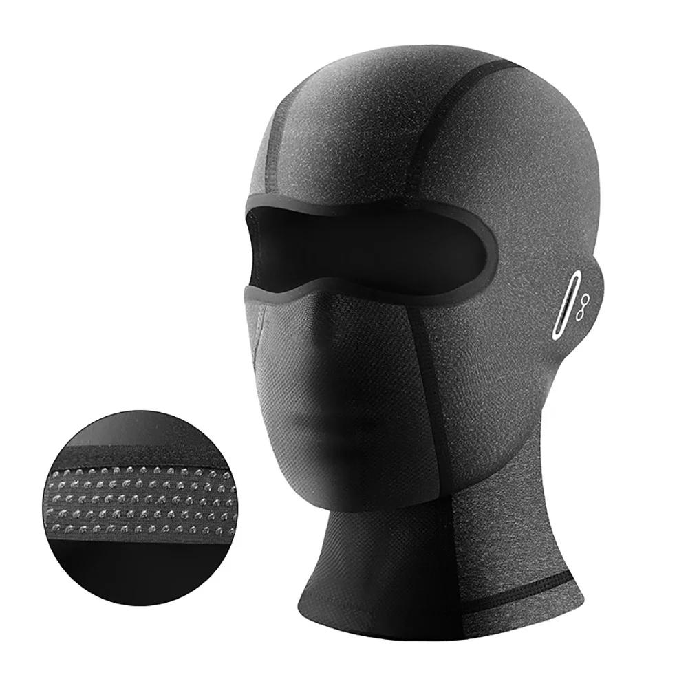 

Нова велосипедна маска Ice Silk Balaclava UV Protection Face Mask Motorcycle Head cover Outdoor Ice Silk Quick-driing Full Face Mask L
