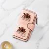 Fashionable Long Wallet with Heartwarming Dachshund Party Print Design Eye Catching and Multifunctional Portable with Clasp for Coins Large Capacity