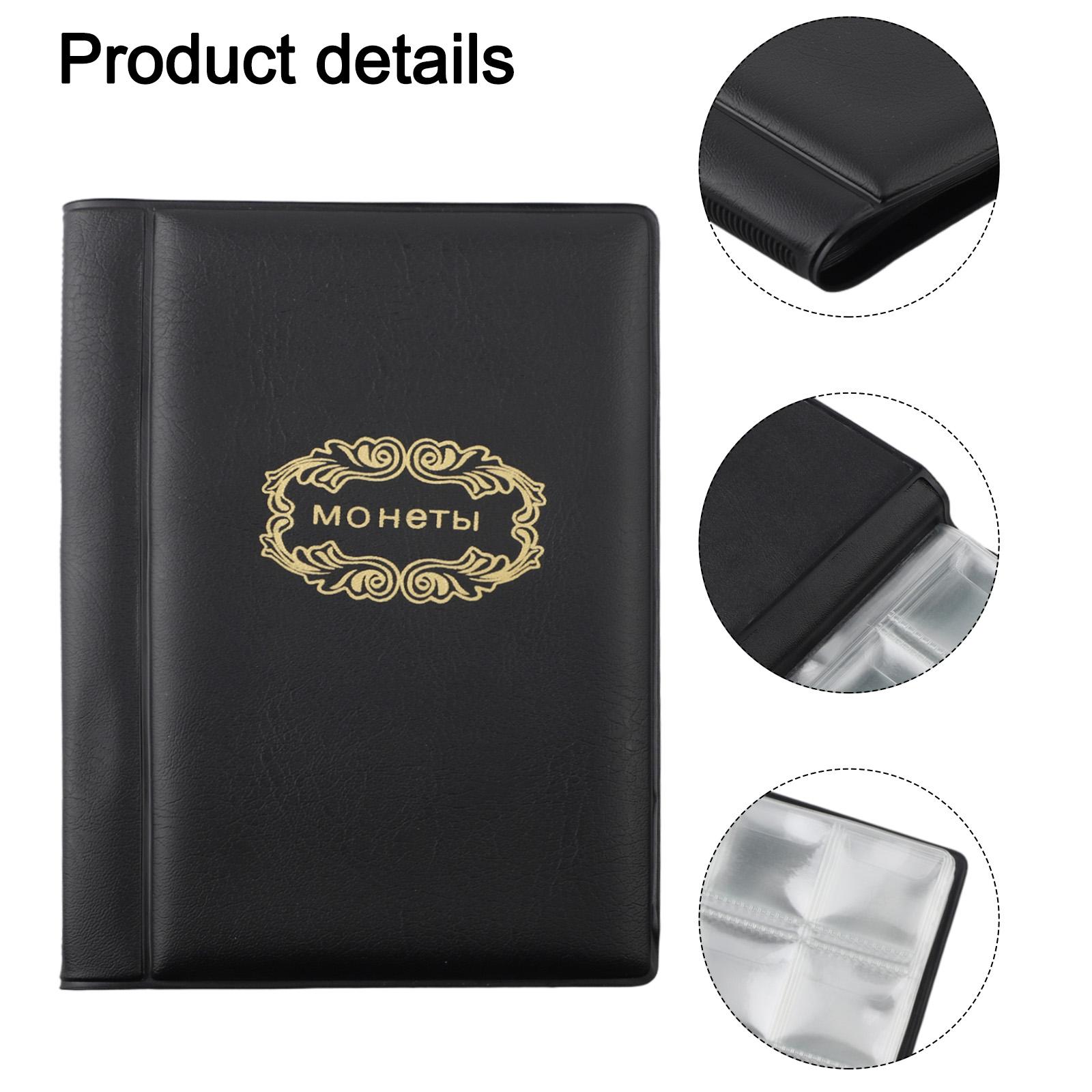 

Coin Album PVC Coin Album Sleek Black Design Versatile For Various Collections Elegant Presentation Of Collectibles China Mainland