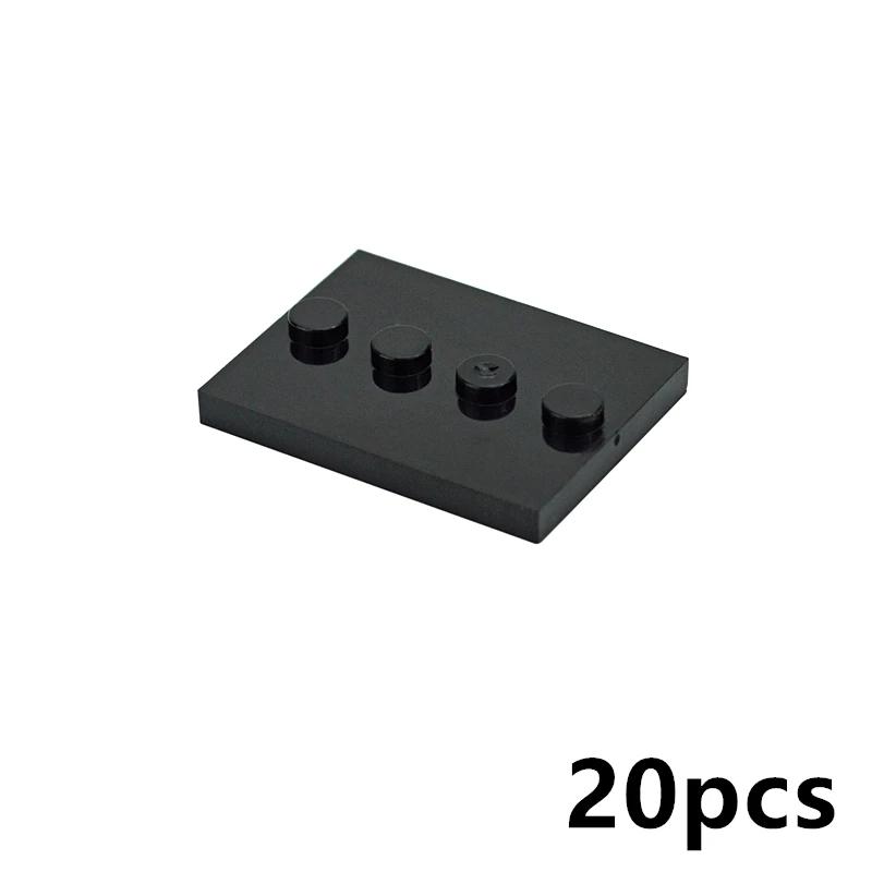 

MOC Parts Building Blocks Technical Changeover Catch Assemble Particles Tile Modified 3x4 with 4 Studs DIY Bricks 88646 17836