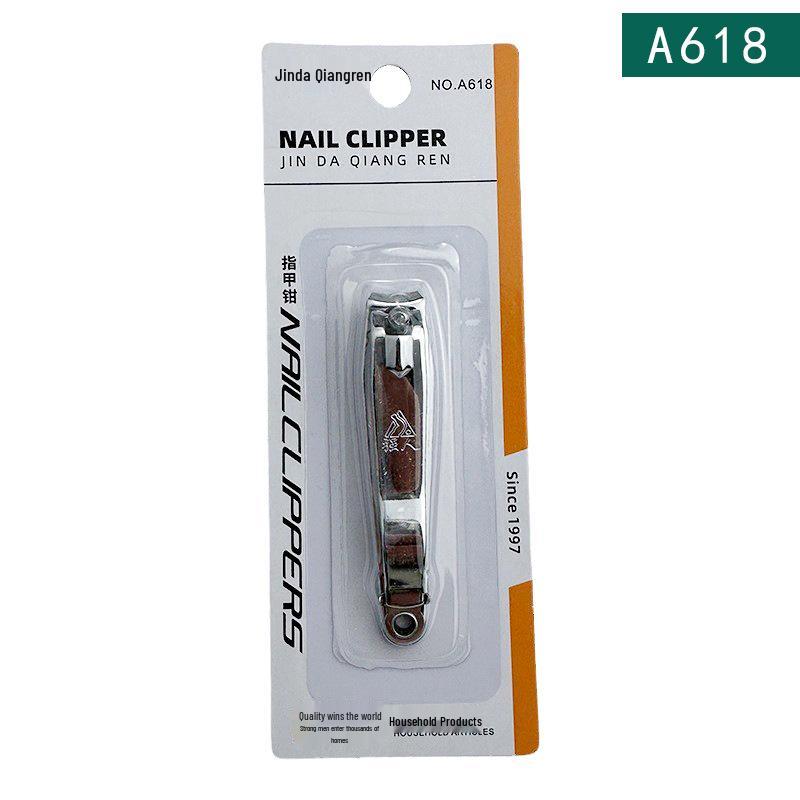 Jindaqiangren Large Carbon Steel Nail Clippers - Flat Mouth Manicure Tool with Free Shipping