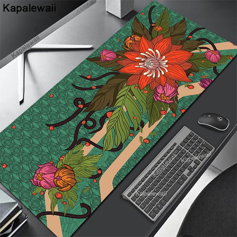 Extended Mouse Pad CSGO Gaming Mousepads PC Gamer Desk Protector Large Keyboard Pads XXL Game Black Mouse Mat