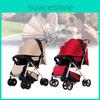 Chic And Functional Baby Stroller With Easy One-hand Folding And Excellent Maneuverability