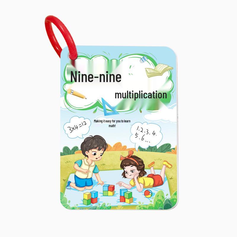 Primary School Math Formula Cards: Renjiao Edition - Basic Laws & Calculation Rules