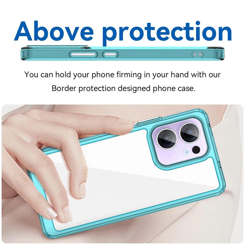 Phone Case For Oppo Reno13 F , Clear Transparent Phone Case Cover For Oppo Reno13 F
