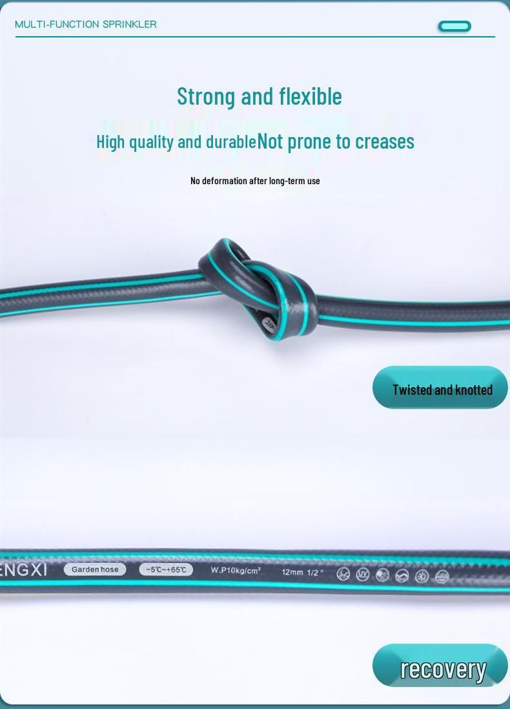 High-Pressure Water Gun & Garden Shower Hose Set