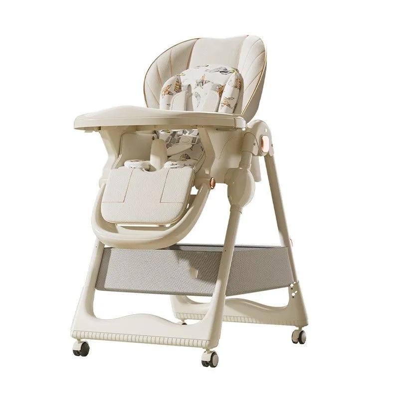 Portable Multifunctional Baby High Chair: Folding Infant Seat and Dining Table Combo