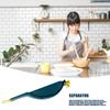 New Pot Strainer Plastic Crescent Pan Strainer with Handle Silicone for Water Filters Rice, Fruit Pasta Colander Kitchen Gadgets