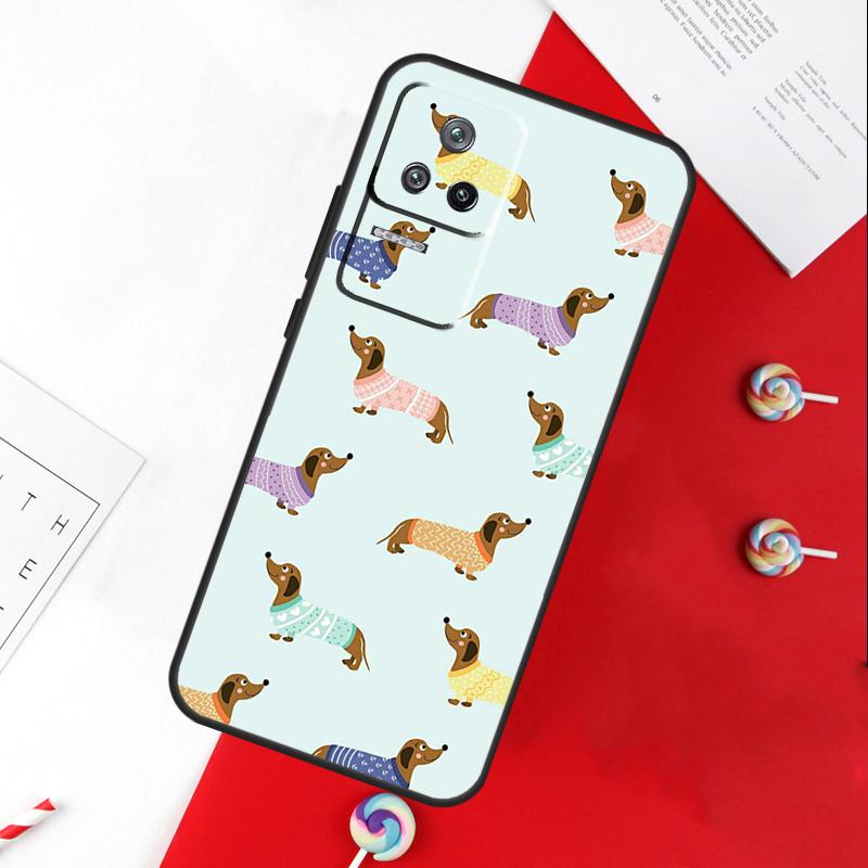 Dachshund Dog Cover For Xiaomi 13T 11T 12T 14T Pro 13 14 15 Ultra POCO X7 Pro X3 X5 X6 F5 F6 M6 Pro Case