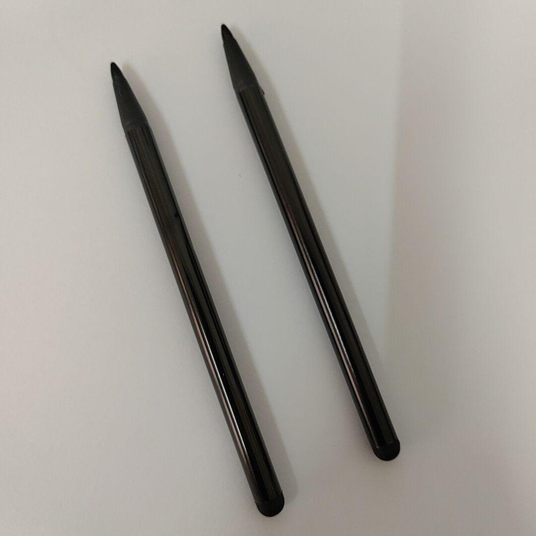 

Универсальный металлический стилус двойного назначения 7.0 для емкостных и резистивных сенсорных экранов чёрный