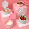 1Pcs Food Storage Box Milk Powder Container Baby Supplies Snacks Container Multi-function