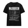 Biler Unisex Voksen Lynet McQueen Omriss T-skjorte