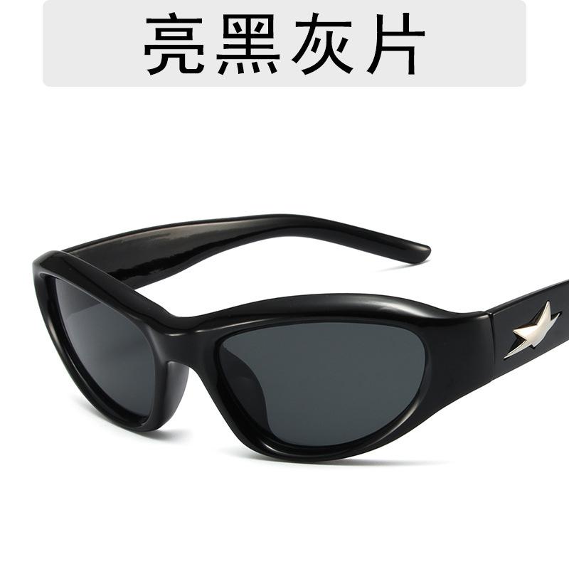 New Y2K Fashion Sunglasses Women's  Designers Decorate Stars Sun Glasses Men's Outdoor Sports Eyewear UV400 Gafas De Sol