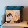 Anime SSaihate Station Pillow Case Cover Square Sofa With For Pattern Comfortable Cushion Suitable Of Room