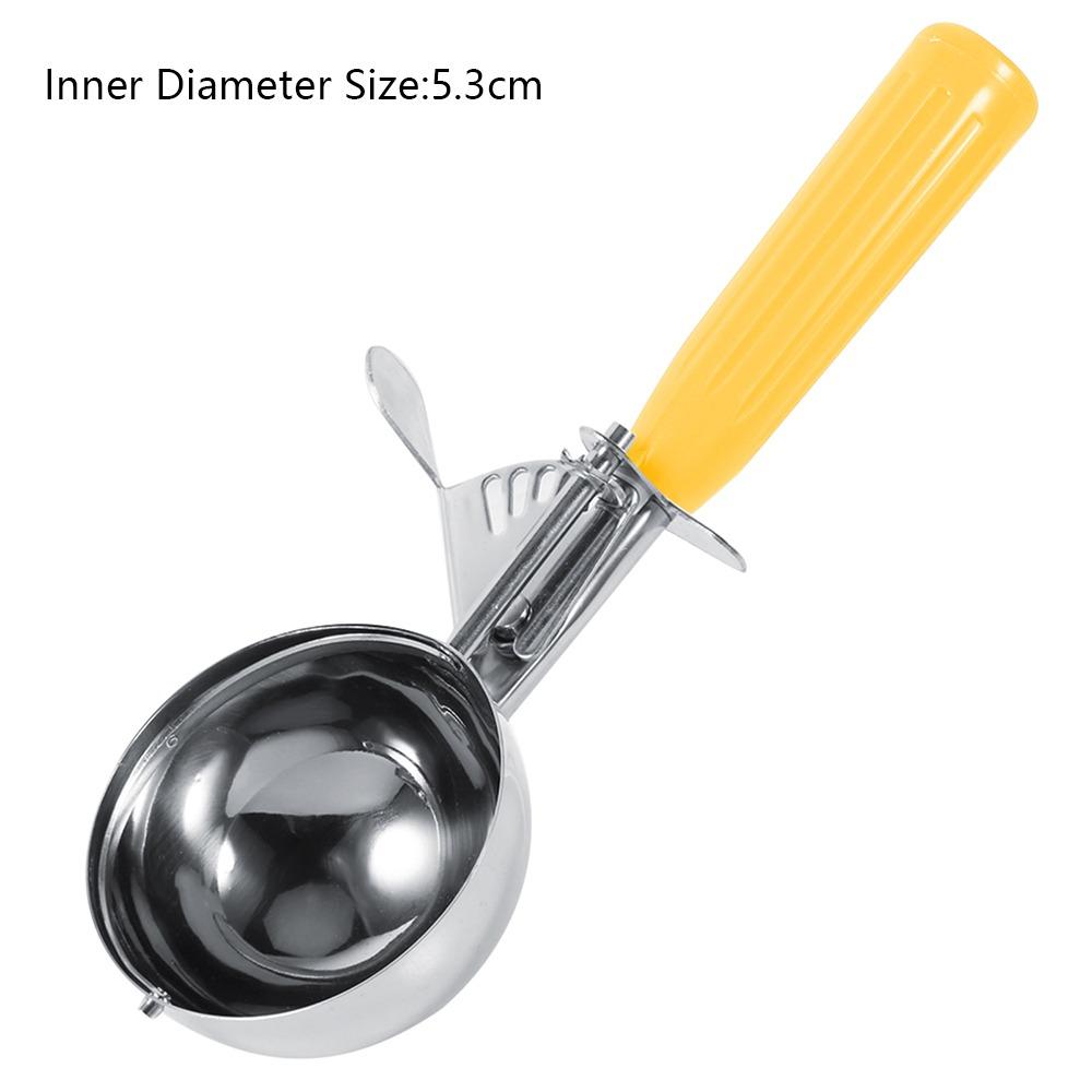 Gifts Stainless Steel Ice Cream Scoops Handle Portable Watermelon Baller Spoon Ball Kitchen Tool
