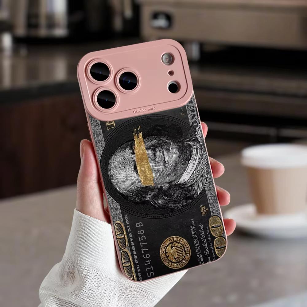 Dollar Bill Aesthetic 100 Dollar COOL Phone Case For Samsung Galaxy S26 Ultra S25 S24 S23 S22 Plus S21 FE A16 A55 A35 Soft Cover