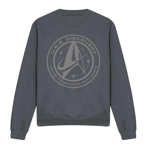 Star Trek: Discovery Unisex Adult Discovery Crest Sweatshirt