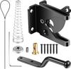 Self-Locking Litch Carbon Steel Post Fence Gate Monted Fence Block Heavy Duty Automate Classante Gravity Lever with Spring Tow for Spring Cable Pull