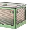 Clothes Storage Box Clear Transparent 4 Way Opening Bottom Pulley Design Plastic PET Storage Container for Home