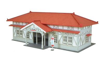 Sankei Nostalgic Diorama Series Station Building B 1/150 MP03-20