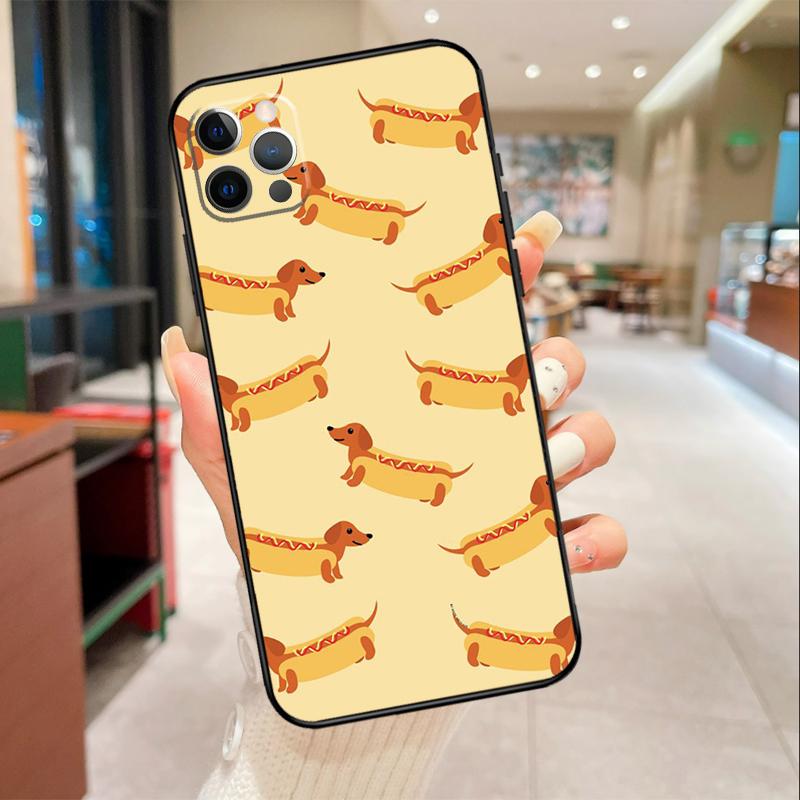 Dachshund Dog Phone Case For iPhone 16 15 14 11 12 13 17 Pro Max mini 15 Plus 16e 17 Air Protective Cover
