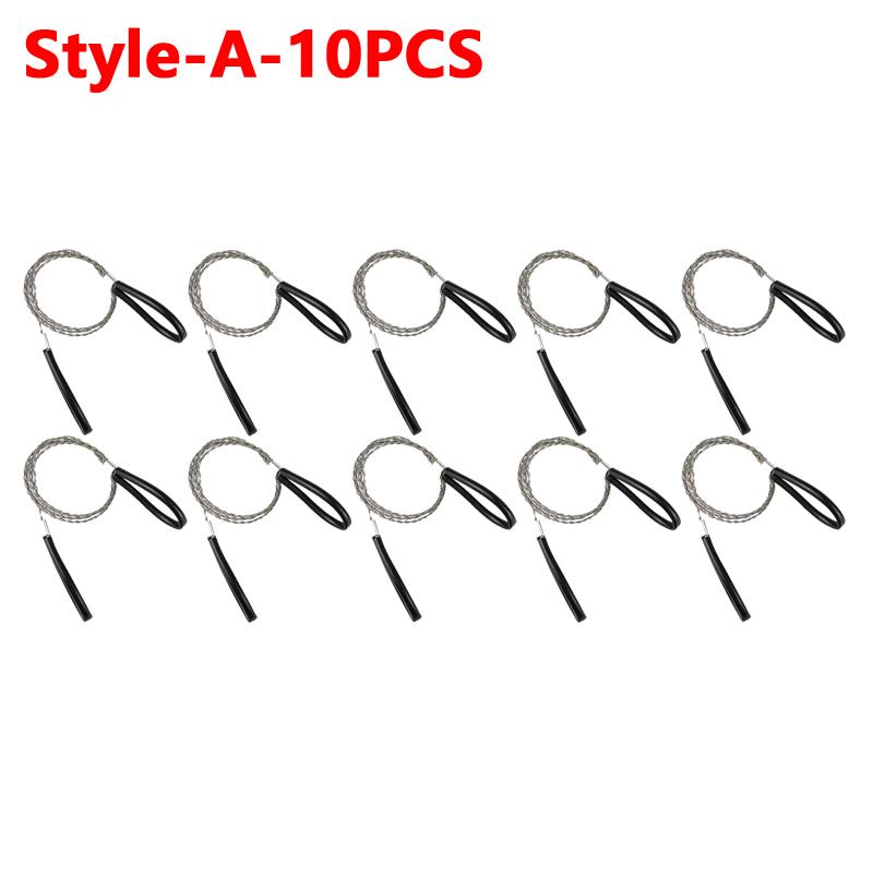 Portable Stainless Steel Wire Saw Portable PVC Pipe Cable Saw Portable Manual Chain Saw Suitable for Hiking Camping Hunting