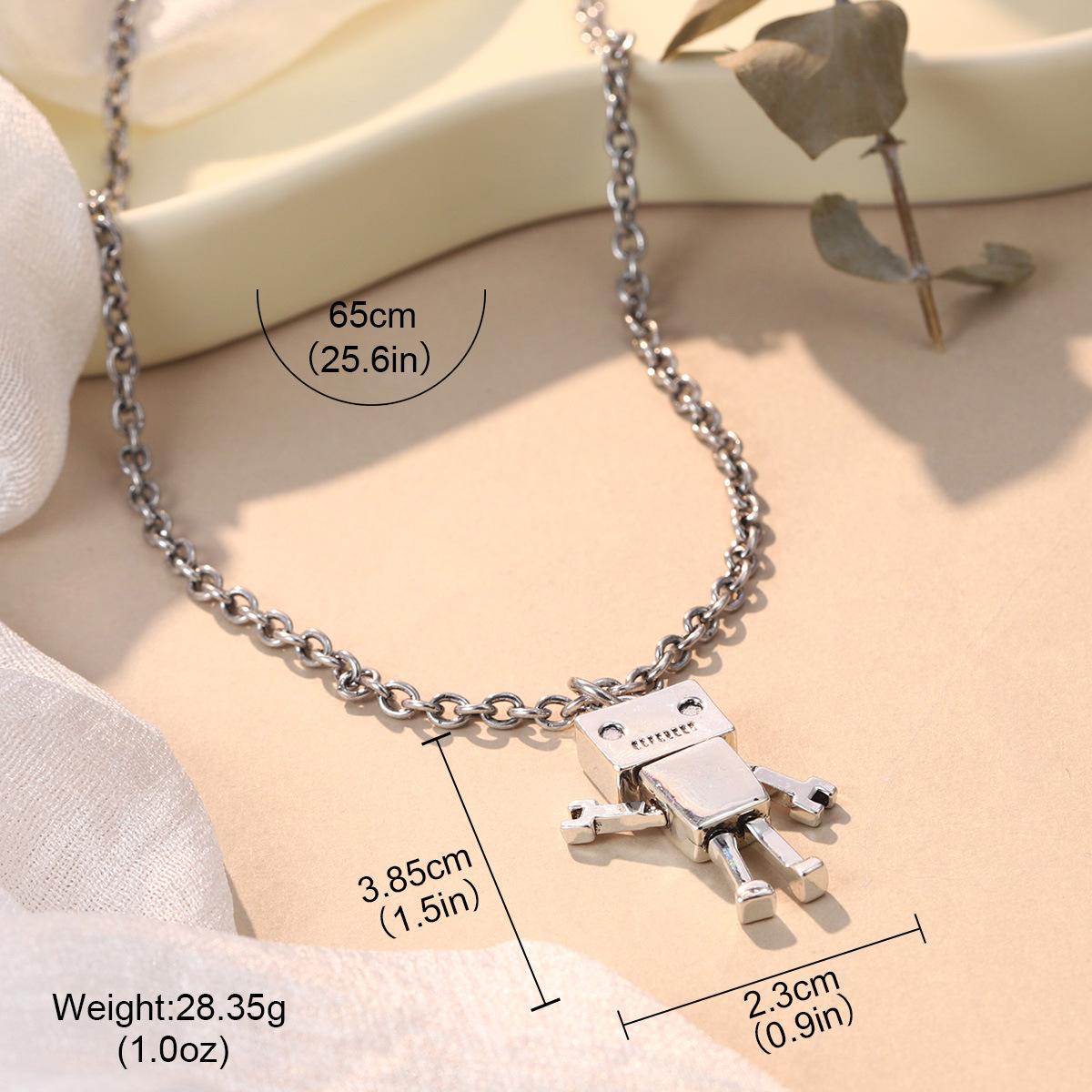 

Love Angel Does Not Fade Necklace Collection European and American Fashion Personality Bracelet Color Retention Design Sense Jewelry