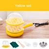 220V Omelet Steamer Egg Cooker Egg Frying Pan Auto Power Off Breakfast Maker Tortilla Multi-function Non-stick pot